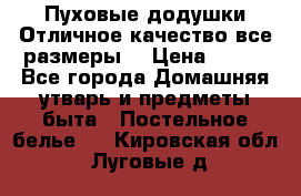 Пуховые додушки.Отличное качество,все размеры. › Цена ­ 200 - Все города Домашняя утварь и предметы быта » Постельное белье   . Кировская обл.,Луговые д.